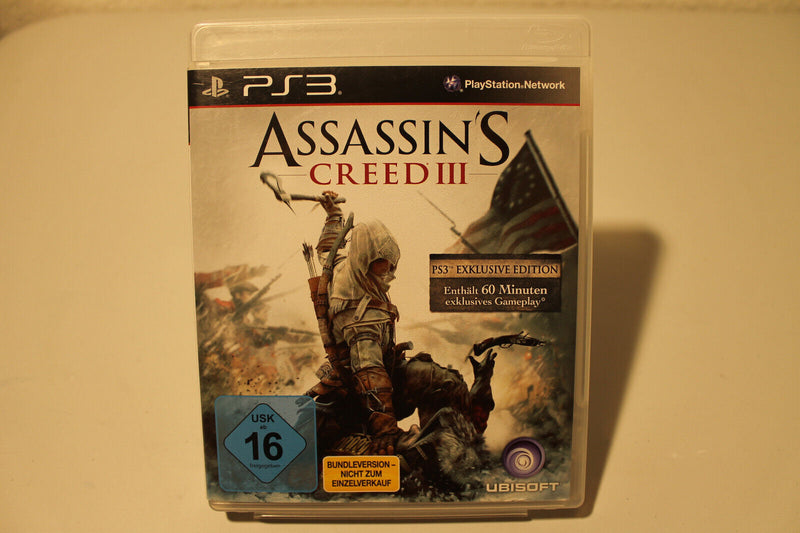 Laden Sie das Bild in Galerie -Viewer, Assassin&#39;s Creed III PS3 (Sony Playstation 3) - Top Zustand - mit Handbuch
