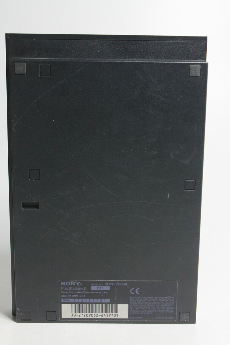 Laden Sie das Bild in Galerie -Viewer, Sony Playstation 2 Konsole Slim Set - Schwarz Ersatzkonsole
