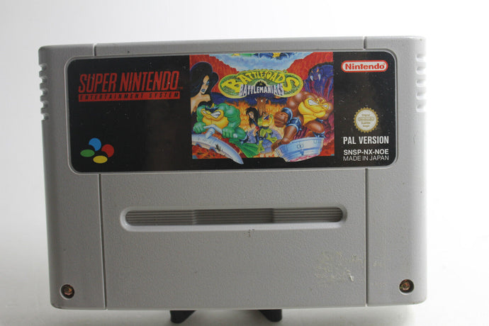Super Nintendo / SNES: Battletoads in Battlemaniacs