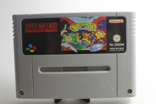 Super Nintendo / SNES: Battletoads in Battlemaniacs