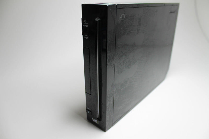 Laden Sie das Bild in Galerie -Viewer, Nintendo Wii Schwarz Spielekonsole - Ersatzkonsole
