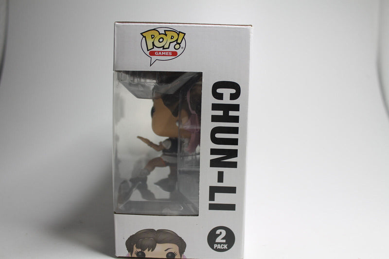 Laden Sie das Bild in Galerie -Viewer, FUNKO POP! Gamerverse Marvel 2 - Pack Captain Marvel vs. Chun-Li Vinyl Figur

