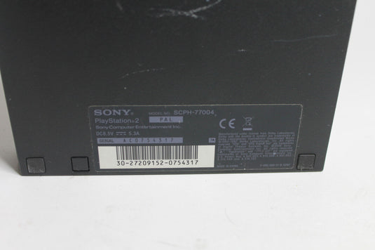 Sony Playstation 2 Konsole Slim Set - Schwarz (SCPH-70001)