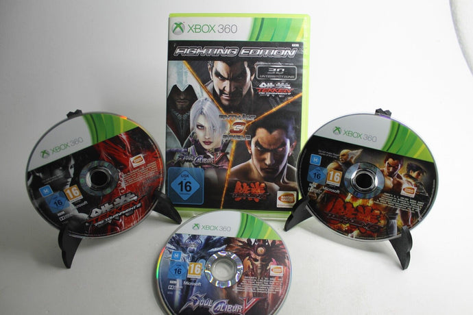 Fighting Edition (Soulcalibur V / Tekken 2 / Tekken 6) Microsoft xbox 360