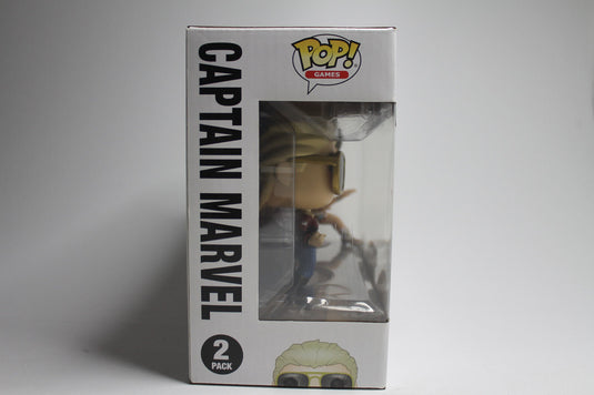 FUNKO POP! Gamerverse Marvel 2 - Pack Captain Marvel vs. Chun-Li Vinyl Figur