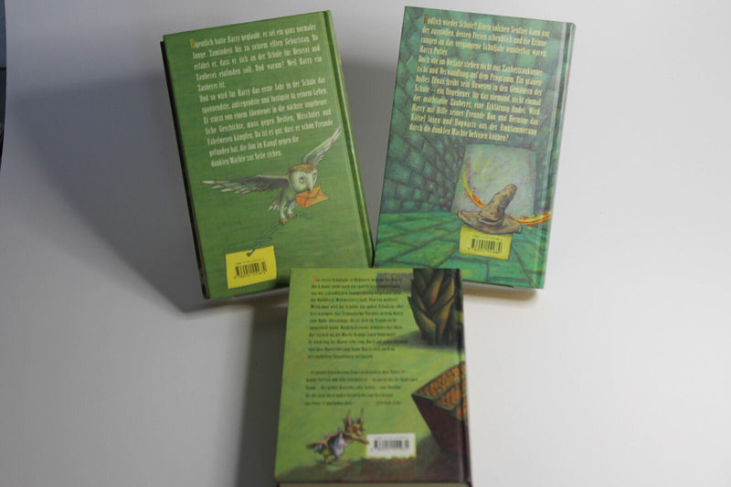 Laden Sie das Bild in Galerie -Viewer, Harry Potter Bücher ~ Stein der Weisen, Feuerkelch, Kammer des Schreckens
