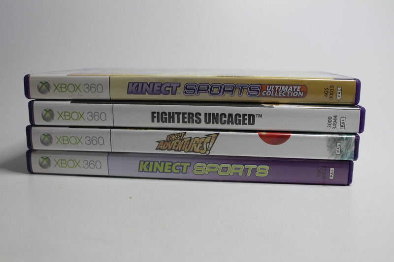 Laden Sie das Bild in Galerie -Viewer, Microsoft Xbox 360 Kinect Sensor + 4 Kinect-Spiele - Kamera - in schwarz -
