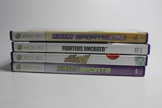 Microsoft Xbox 360 Kinect Sensor + 4 Kinect-Spiele - Kamera - in schwarz -