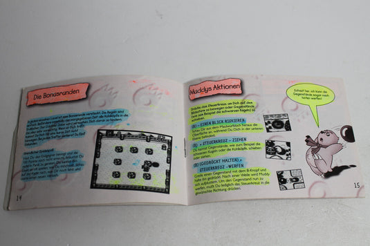 Game Boy Mole Mania • Zustand akzeptab • Anleitung • NNOE • Nintendo • Gameboy •