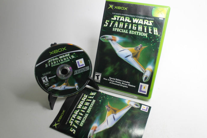 Star Wars Starfighter Special Edition Microsoft XBOX Classic