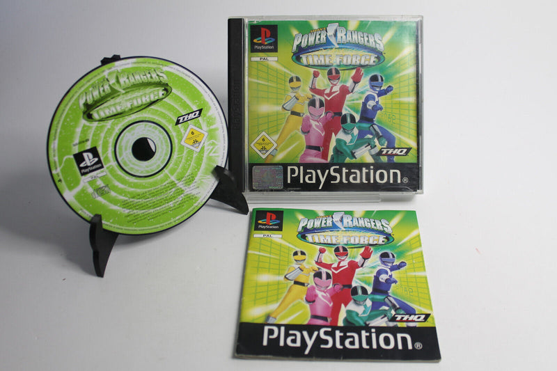 Laden Sie das Bild in Galerie -Viewer, Power Rangers Time Force (PSone, 2001)
