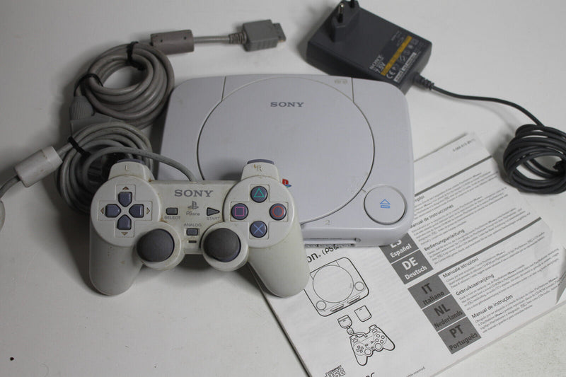 Laden Sie das Bild in Galerie -Viewer, Sony PlayStation 1 Spielekonsole - Weiß (SCPH-102)
