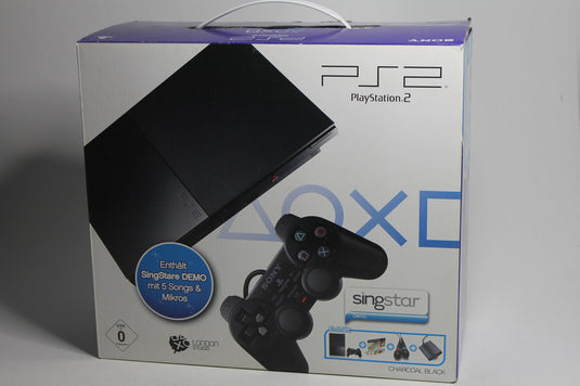 Sony PlayStation 2 Slimline Spielekonsole - Kohleschwarz (9901921)...