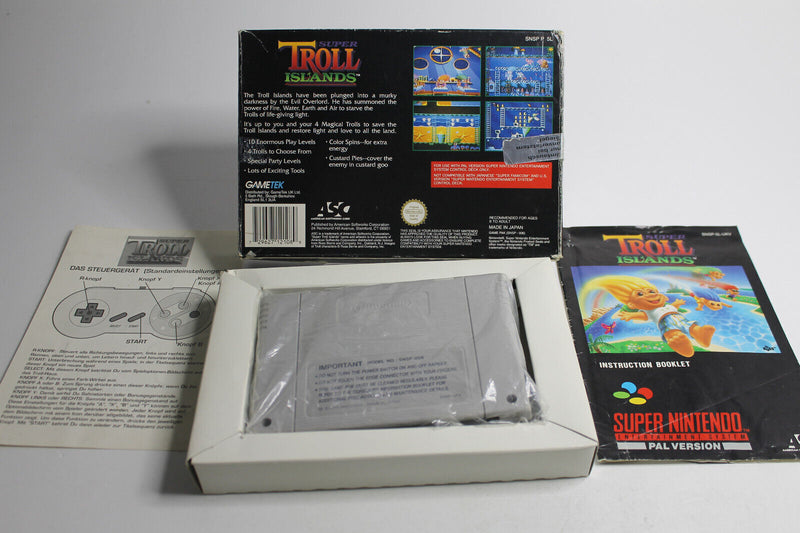Laden Sie das Bild in Galerie -Viewer, SNES - Super Troll Island - Super Nintendo (OVP)
