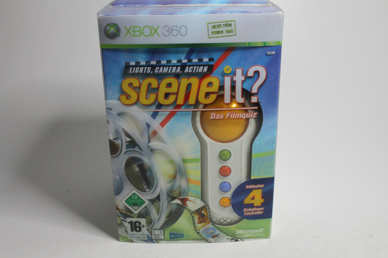 Laden Sie das Bild in Galerie -Viewer, Xbox 360 - Scene It? | Buzzer Bundle | Microsoft | 2008 | Das Filmquiz
