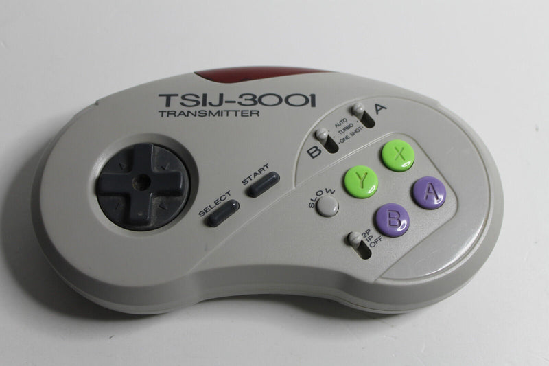Laden Sie das Bild in Galerie -Viewer, TSIJ-3001 Transmitter Kablelose Controller für Super Nintendo SNES Gamepad
