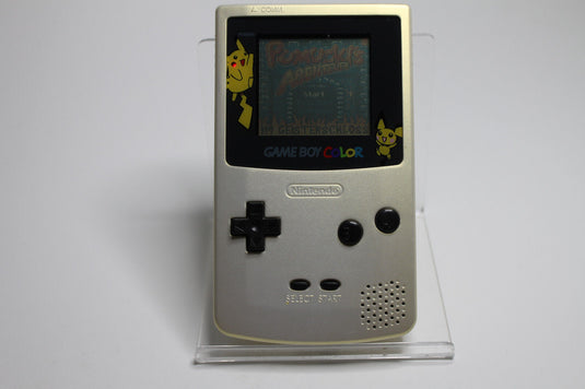 Nintendo Game Boy Color GBC Pokemon Pikachu Edition Gold - toller Zustand