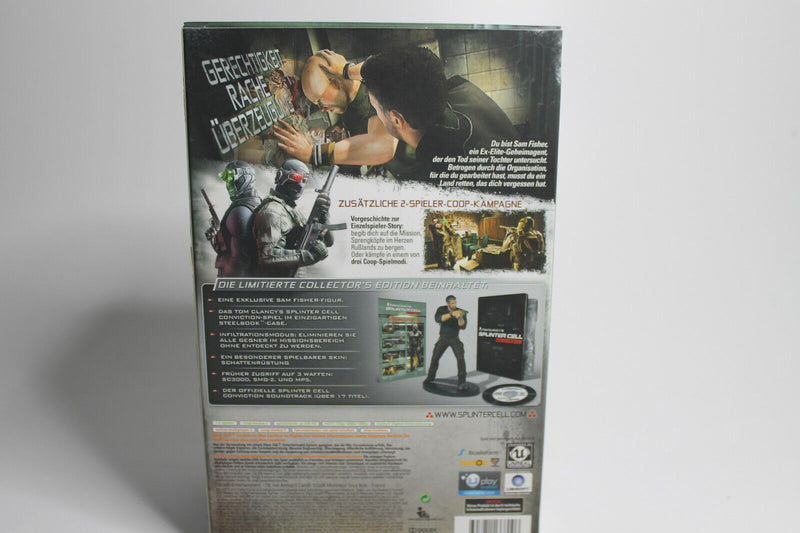 Laden Sie das Bild in Galerie -Viewer, Tom Clancy&#39;s Splinter Cell: Conviction-Collector&#39;s Edition (Microsoft Xbox 360,
