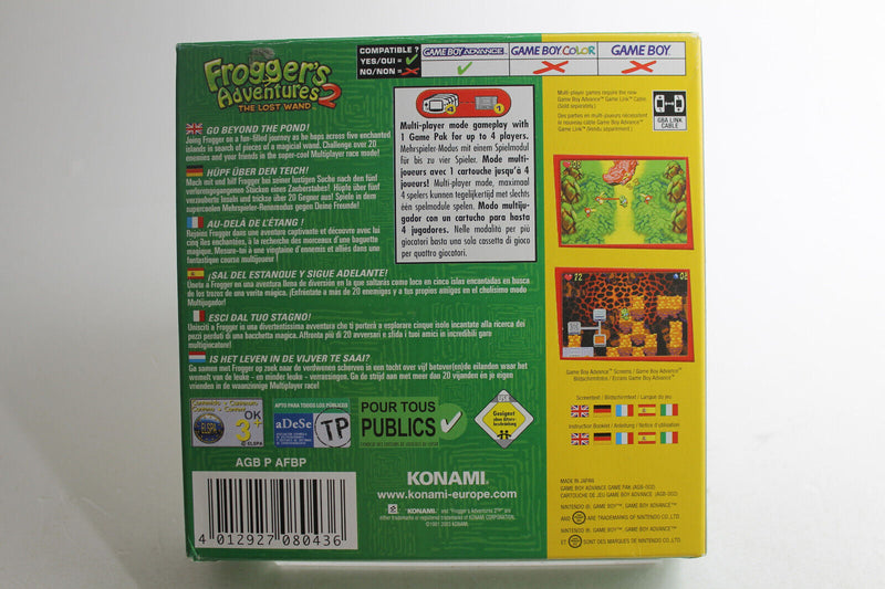 Laden Sie das Bild in Galerie -Viewer, Frogger&#39;s Adventures 2-The Lost Wand (Nintendo Game Boy Advance, 2003)
