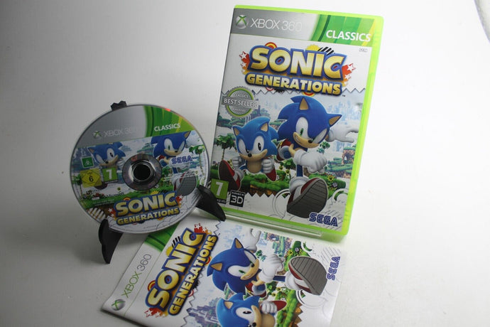 Sonic Generations (Microsoft Xbox 360, 2014)