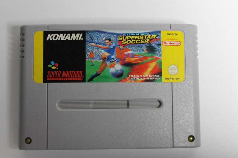 Laden Sie das Bild in Galerie -Viewer, International Superstar - SSNES (Super Nintendo) - Original Modul
