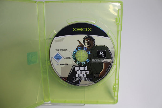 Grand Theft Auto: San Andreas - Microsoft Xbox - Kein OVP - Gebrauchter Zustand