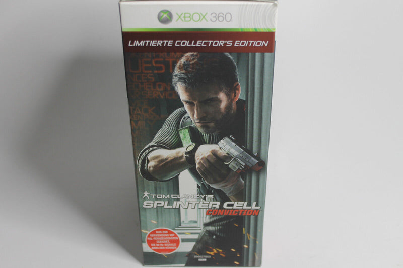 Laden Sie das Bild in Galerie -Viewer, Tom Clancy&#39;s Splinter Cell: Conviction-Collector&#39;s Edition (Microsoft Xbox 360,
