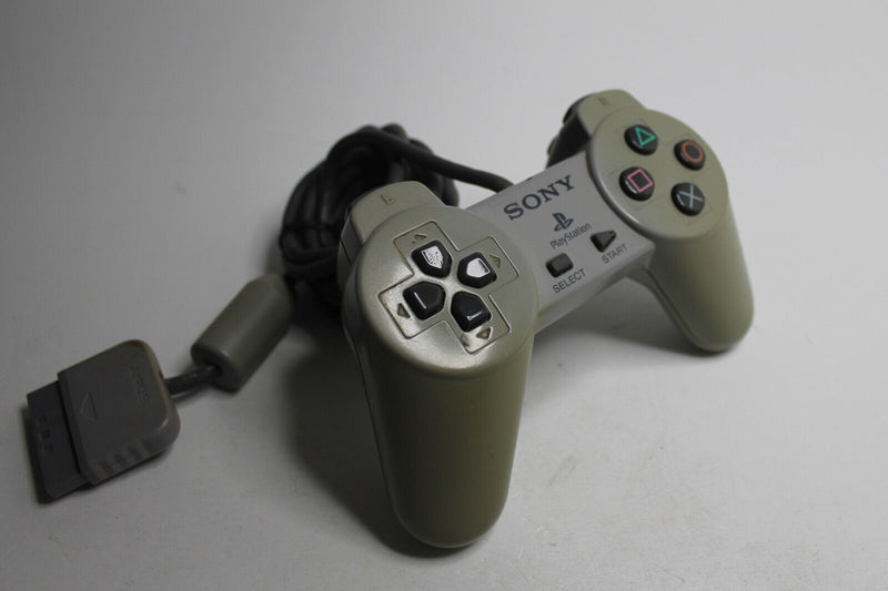 Laden Sie das Bild in Galerie -Viewer, Original Sony Playstation 1 Controller | PS1 Controller | SCPH-1080 | Grau
