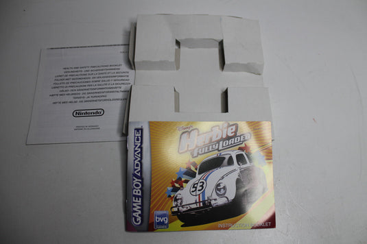 Herbie Fully Loaded  (Nintendo Game Boy Advance) nur OVP und Inlay
