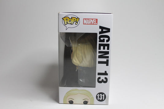 Funko Pop 131, Civil War, Marvel Captain America ,Agent 13, Sammelfigur