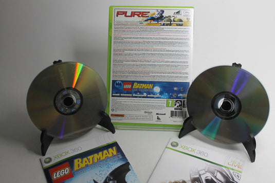 Xbox 360 PURE + Lego Batman in OVP mit Anleitung