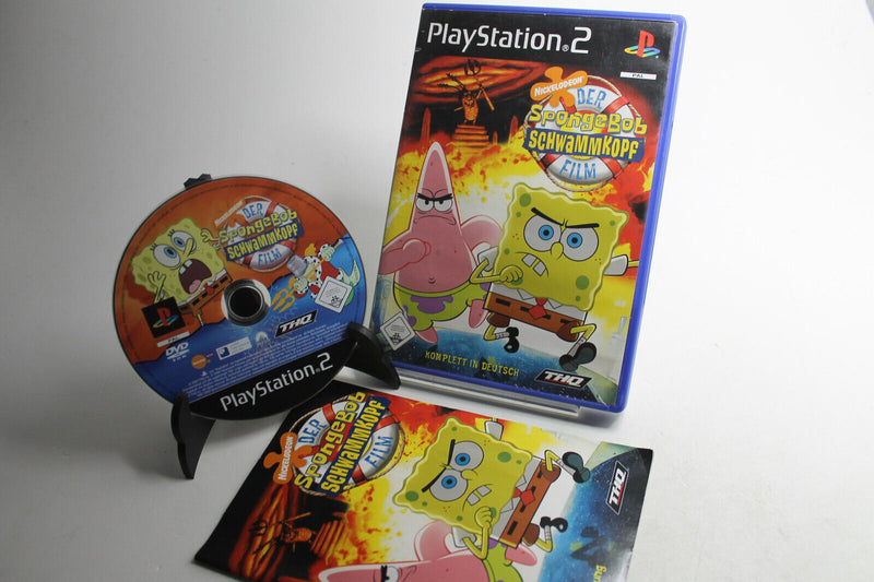Laden Sie das Bild in Galerie -Viewer, SpongeBob Schwammkopf - Der Film (Sony PlayStation 2, 2007, DVD-Box)
