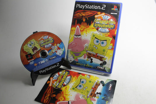 SpongeBob Schwammkopf - Der Film (Sony PlayStation 2, 2007, DVD-Box)