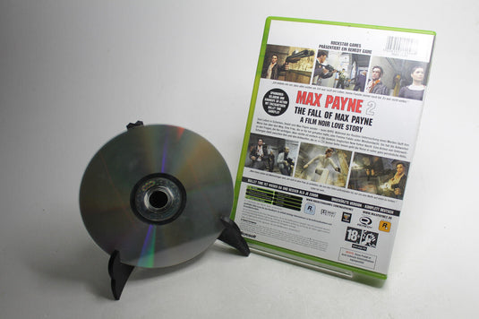 Max Payne 2-The Fall of Max Payne (Microsoft Xbox, 2004)
