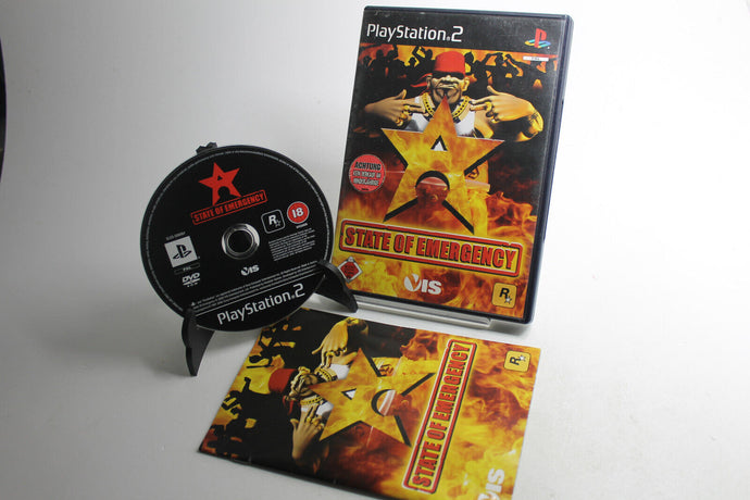 State Of Emergency (Sony PlayStation 2, 2001, DVD-Box)