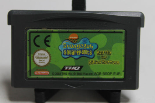 Spongebob Schwammkopf: Schlacht Um Bikini Bottom (Nintendo Game Boy Advance,...