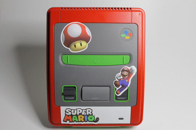 Laden Sie das Bild in Galerie -Viewer, Nintendo Super Famicom Spielkonsole - Custom Super Mario Edition - RARE -
