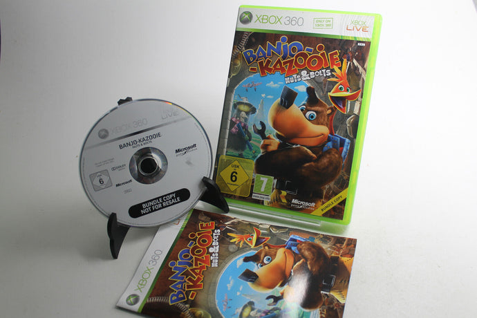 XBOX 360 - Banjo-Kazooie - Nuts & Bolts - mit OVP und Anleitung