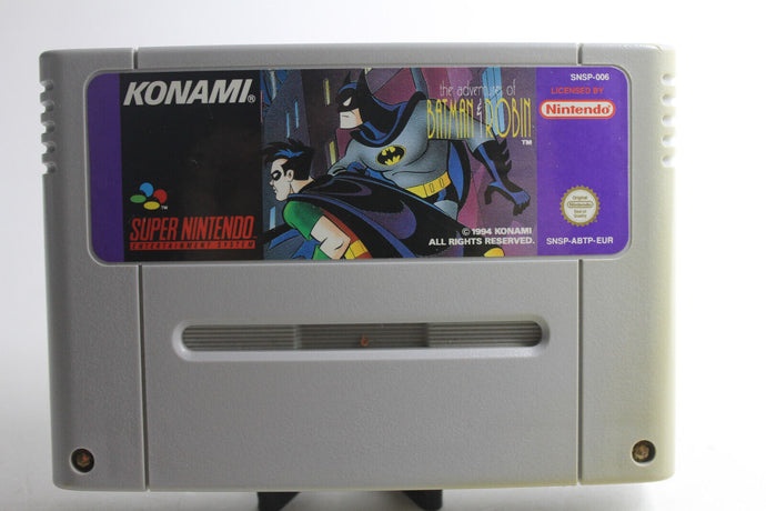 Super Nintendo Batman & Robin SNES Modul PAL Spiel EUR Game Cartridge