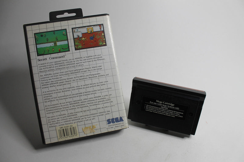 Laden Sie das Bild in Galerie -Viewer, Secret Command (Sega Master System 1986)
