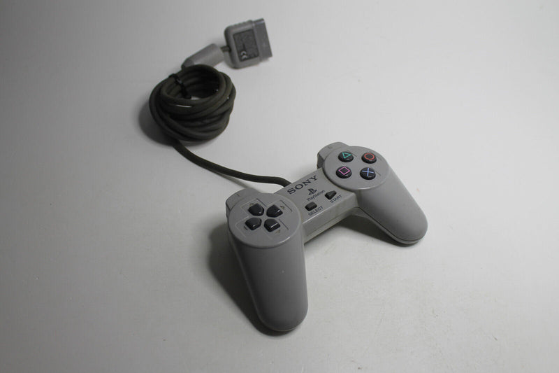 Laden Sie das Bild in Galerie -Viewer, Original Sony Playstation 1 Controller | PS1 Controller | SCPH-1080 | Grau
